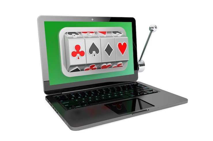 Ponsel menampilkan navigasi horaspoker